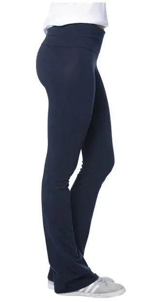 Womens Cotton Spandex Yoga Pant