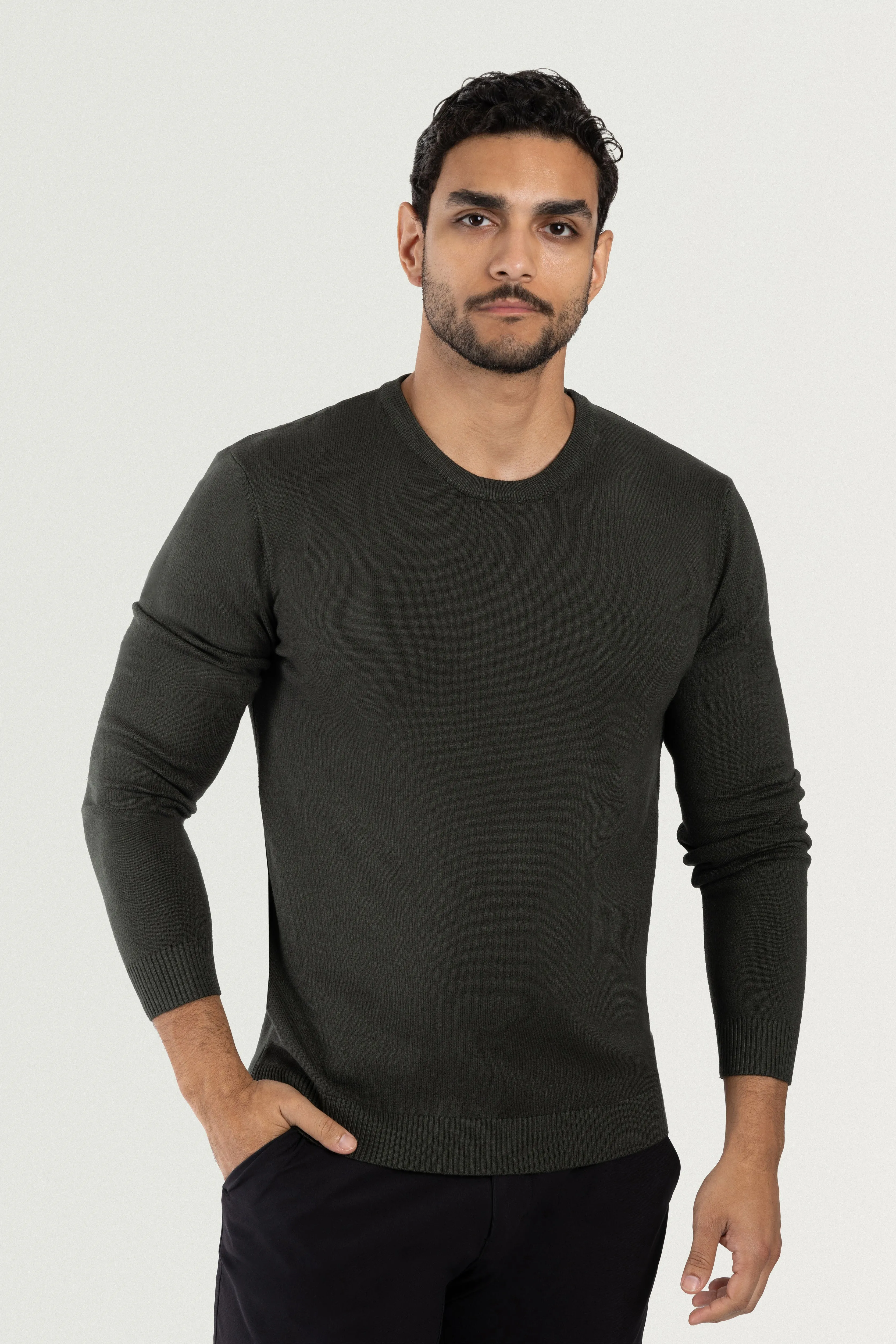 X RAY Men's Classic Basic Crewneck Sweater Big & Tall Available