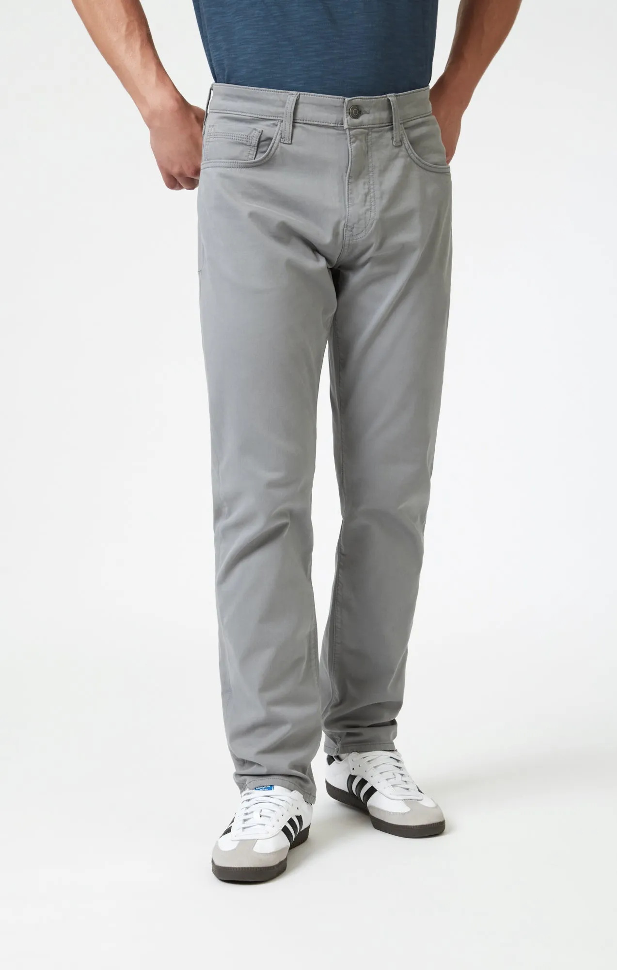 ZACH STRAIGHT LEG IN ULTIMATE GREY CASUAL TWILL